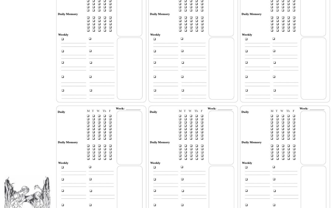 Free Daily/Weekly Schedule