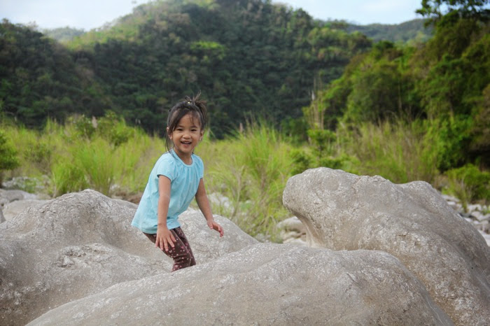 Child fun in nature